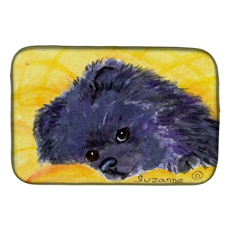 Carolines Treasures Pomeranian Dish Drying Mat SS8839DDM